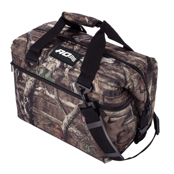 Ao Coolers Original Soft Cooler With High-Density Insulation, Mossy Oak, 24-Can AOMO24