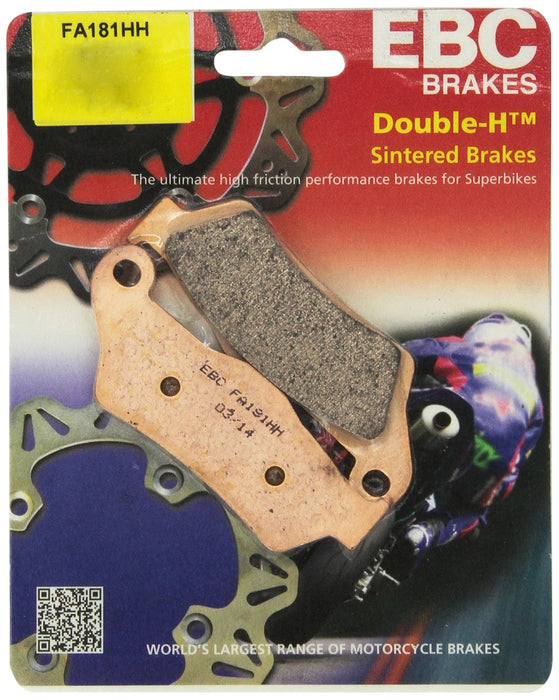 EBC Brakes FA181HH Disc Brake Pad Set, Black, One-Size