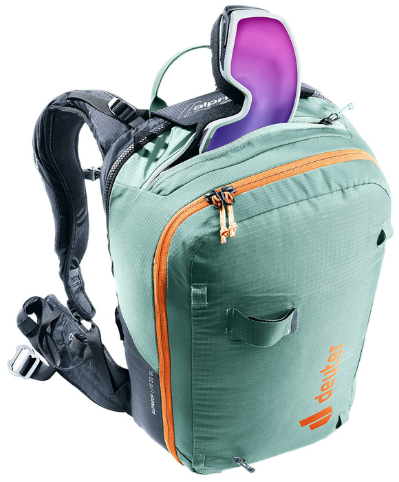 Deuter Alproof Lite 20 Women's Avalanche Backpack - Jade-Black