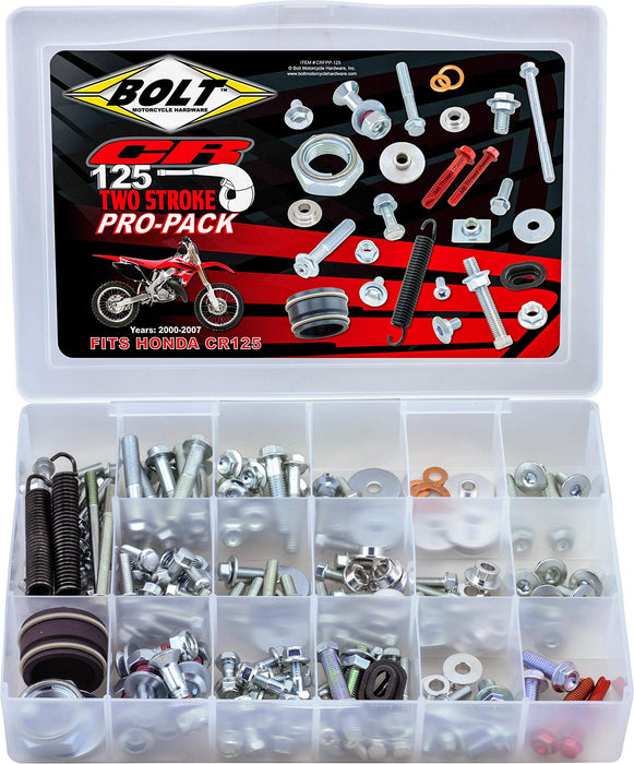 Bolt Mc Hardware Crpp-125 Honda Cr125 Pro Pack Fastener Kit CRPP-125