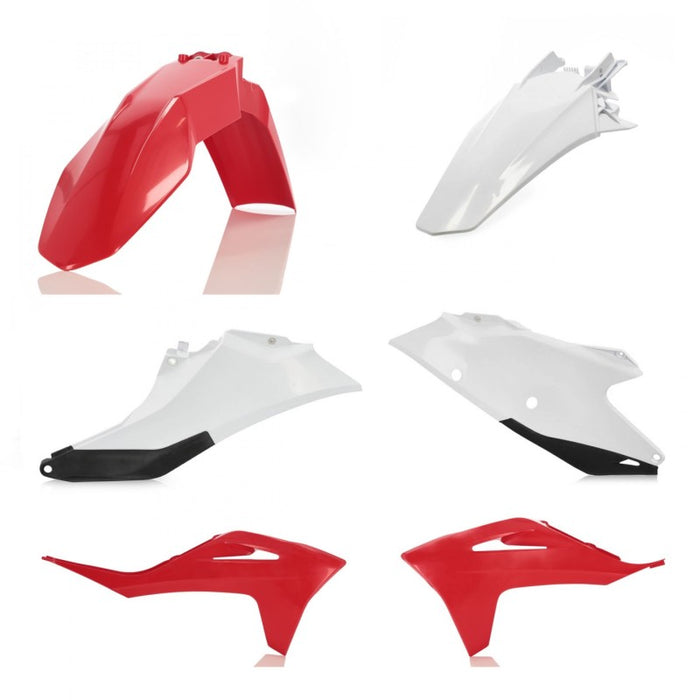 Acerbis 2872781005 Plastic Kit - Red/White