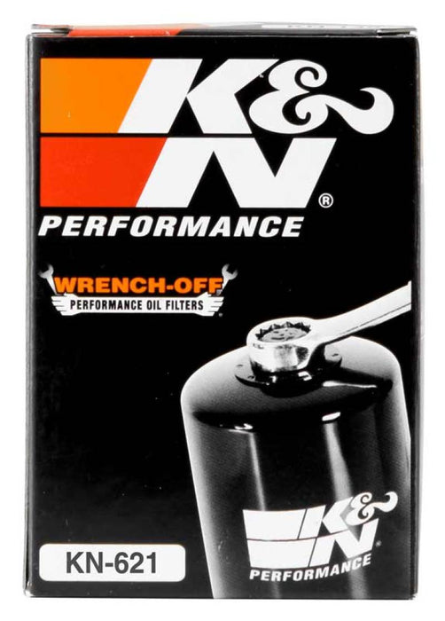 K&N Motorcycle Oil Filter: High Performance, Premium, Designed To Be Used With