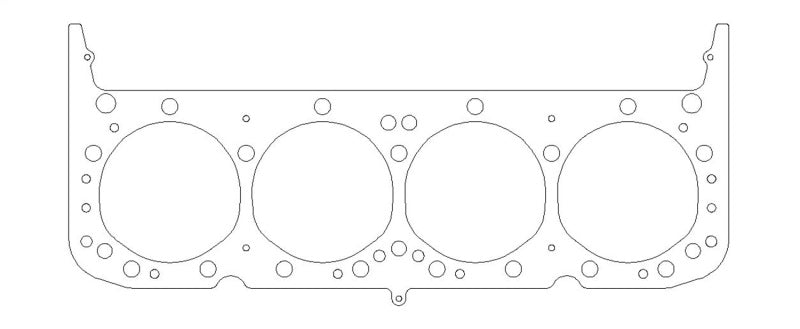 Cometic 62-69 Chevrolet V8 5.3L Small Block 4.060in Bore .032in MLS Head Gasket (w/Valve Pockets) C5269-032