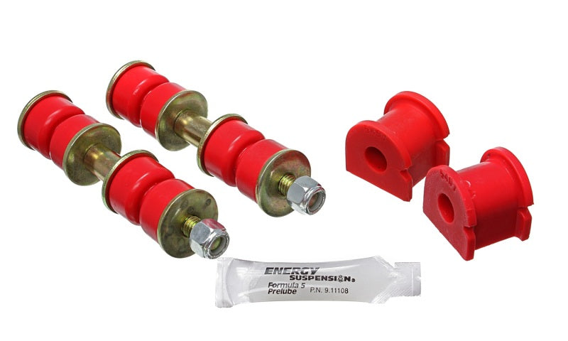 Energy Suspension 13Mm Rear Swaybar Bushing Set Red 4.5169R