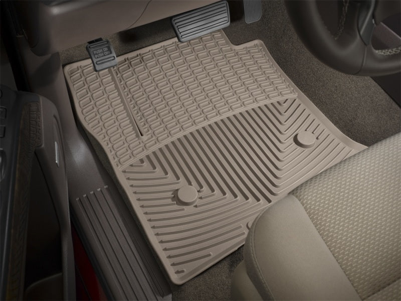 WeatherTech 2016+ Toyota Prius Front Rubber Mats Tan W400TN