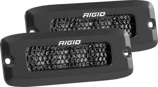 RIGID SR-Q Series PRO Midnight Edition Spot Diffused Pair 925513BLK