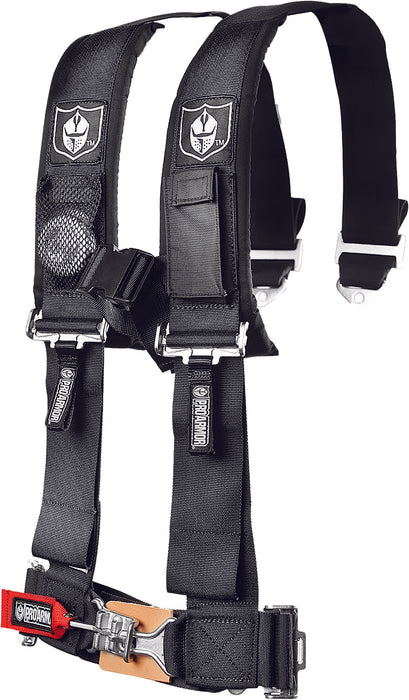 Pro Armor 4Pt Harness 2" Pads Black A114220