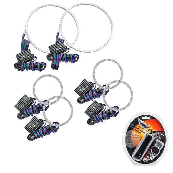 Oracle Compatible with Nissan Frontier 01-04 Halo Kit Triple ColorSHIFT SEE WARRANTY 3564-330