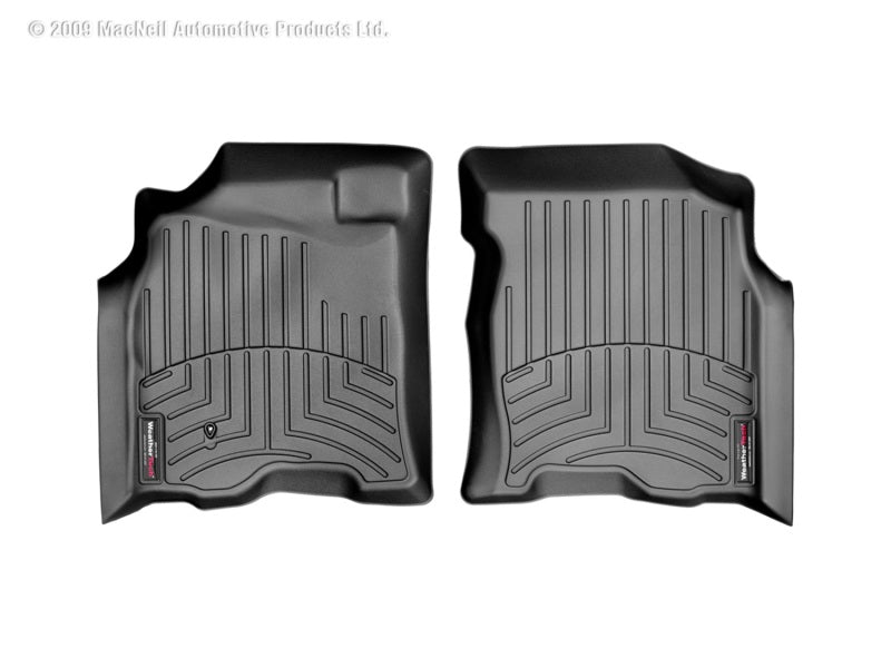 WeatherTech 04-06 Toyota Tundra Double Cab Front FloorLiner Black 440301