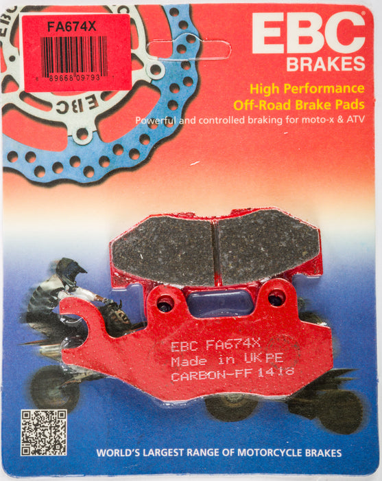 EBC FA674X Carbon X Series Disc Brake Pad