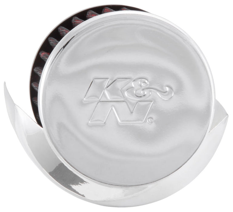 K&N Vent Air Filter/ Breather: High Performance, Premium, Washable, Replacement Engine Filter: Flange Diameter: 1.375 In, Filter Height: 2.5 In, Flange Length: 0.625 In, Shape: Breather, 62-1513