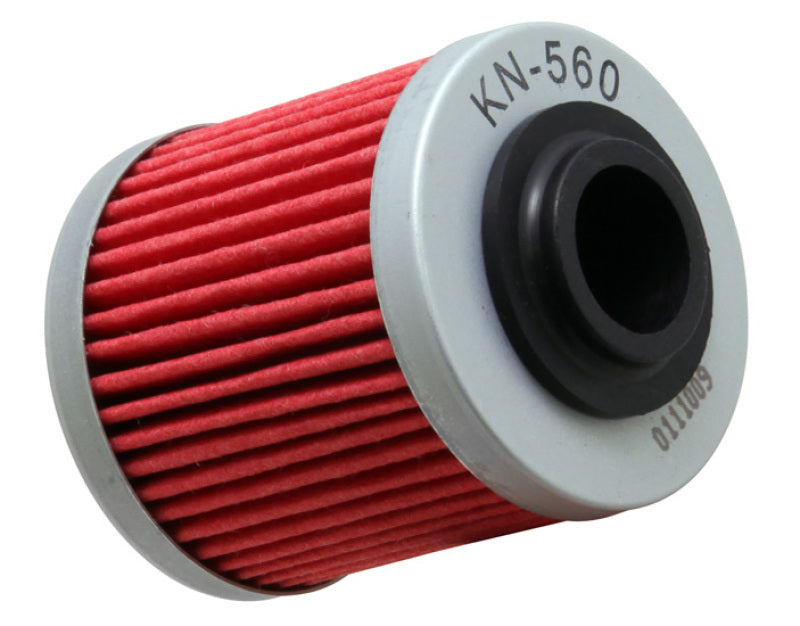 K&N Motorcycle Oil Filter: High Performance, Premium, Designed to be used with Synthetic or Conventional Oils: Fits Select Can-Am Vehicles, KN-560