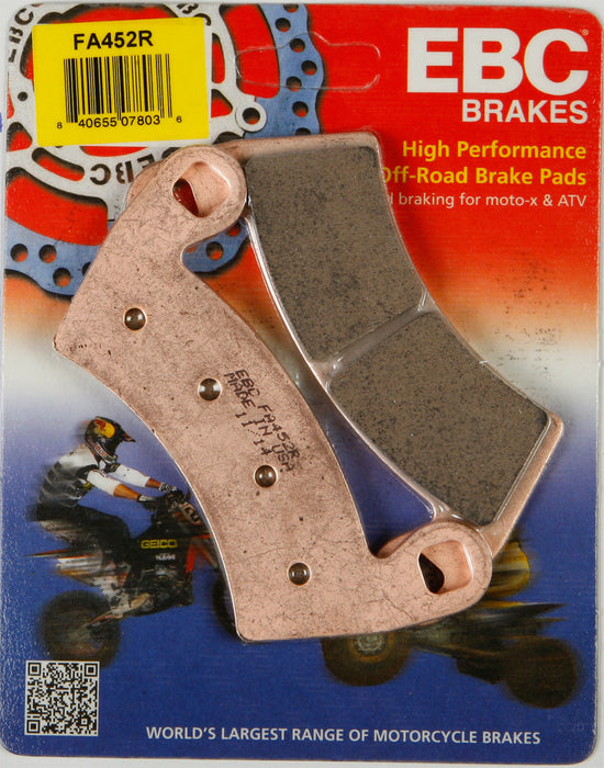 EBC Brakes FA452R Disc Brake Pad Set, Black, 1x1x1