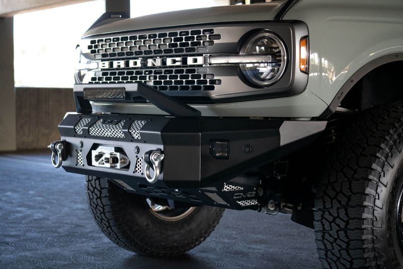 Dv8 Offroad Bull Bar Add-On For Dv8 Fits Ford Bronco Bumpers 13In Elite LBUN-01