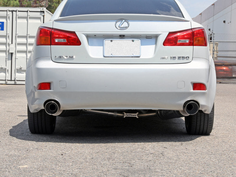 aFe POWER Takeda 06-13 Lexus IS250/IS350 SS Axle-Back Exhaust w/ Polished Tips 49-36055-P