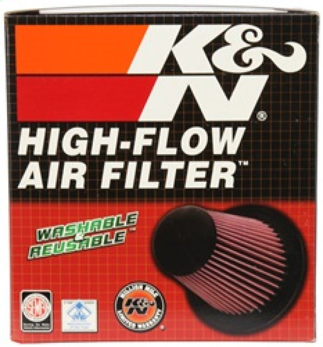 K&N Universal Clamp-On Air Filter: High Performance, Premium, Replacement Engine Filter: Flange Diameter: 4.375 In, Filter Height: 6.5 In, Flange Length: 1.25 In, Shape: Round Tapered, RU-5061