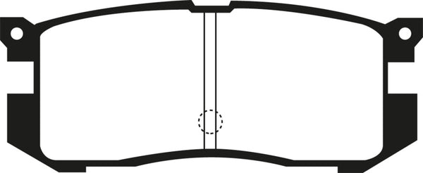 EBC 89-92 Fits Ford Probe 2.2 Ultimax Rear Brake Pads UD400