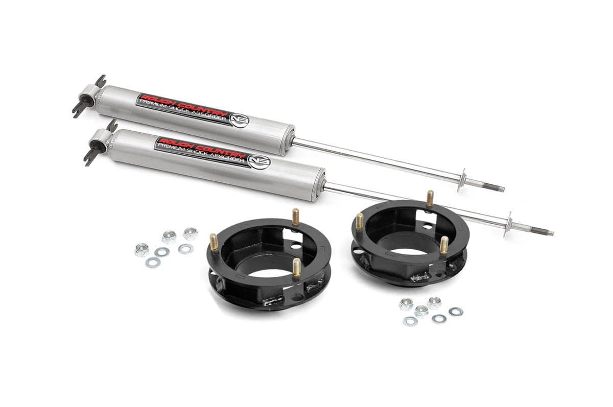 Rough Country 1.5 Inch Leveling Kit N3 Shocks Fits Dodge 2500 4WD (1994-2002) 33730