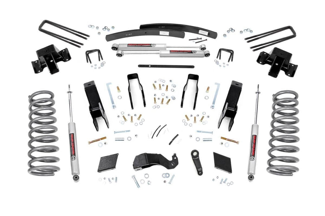 Rough Country 5 Inch Lift Kit Compatible with Dodge 2500 4Wd (1994-1999) 382.23