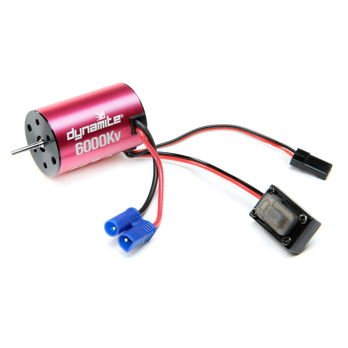 Dynamite Brushless Motor / ESC 2-in-1 Combo 6000Kv Mini-T 2.0 Mini-B DYNS0501 Car Speed Controls & Accessories