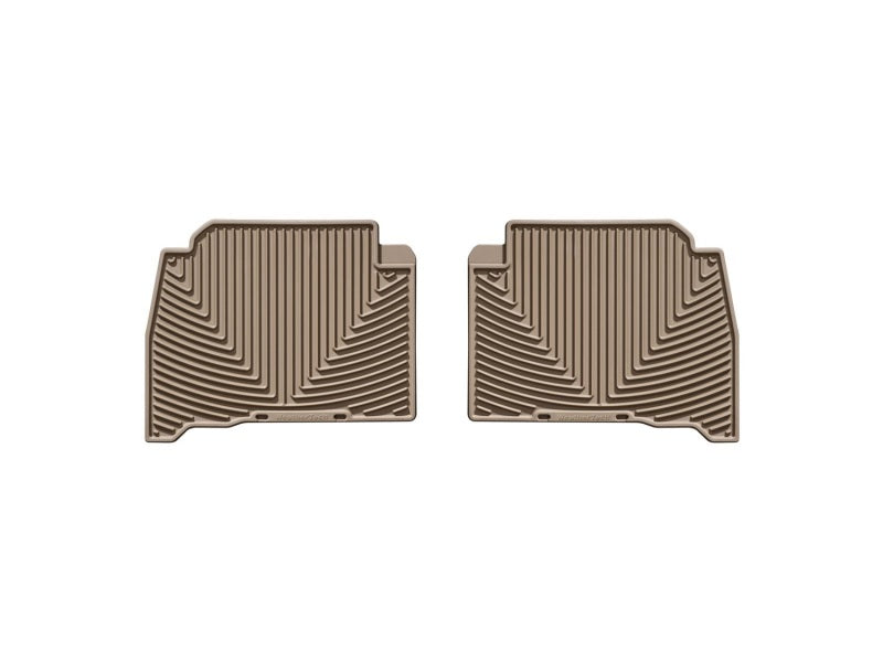 WeatherTech 08-13 Lexus LX570 Rear Rubber Mats Tan W127TN