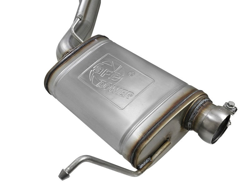 aFe MACHForce XP 12-17 compatible with Jeep Grand Cherokee WK2 SRT8 V8-6.4L 304SS Cat-Back Exhaust w/o Resonator 49-38058