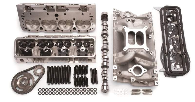 Edelbrock 435Hp Total Power Package Top-End Kit for Use On 1987 And Later SB-Chevy w/ Oe Lifters 2097