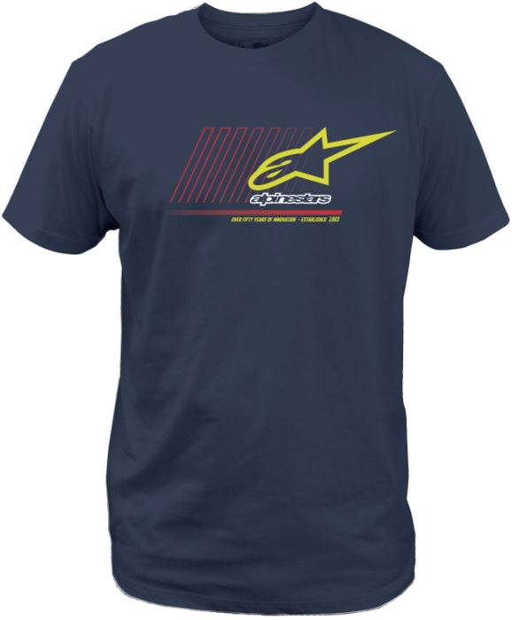 Alpinestars Snoker Tee Navy Md 1018-72108-70-M