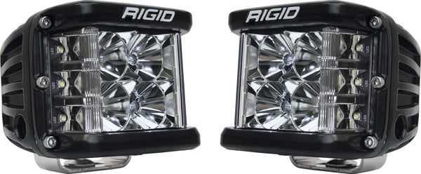 RIGID INDUSTRIES - D-SS PRO, Flood, Black Housing (Pair) For Auto And ATV