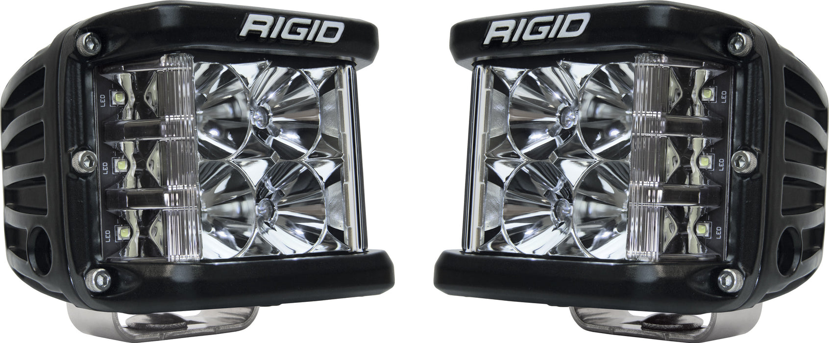 RIGID INDUSTRIES - D-SS PRO, Flood, Black Housing (Pair) For Auto And ATV