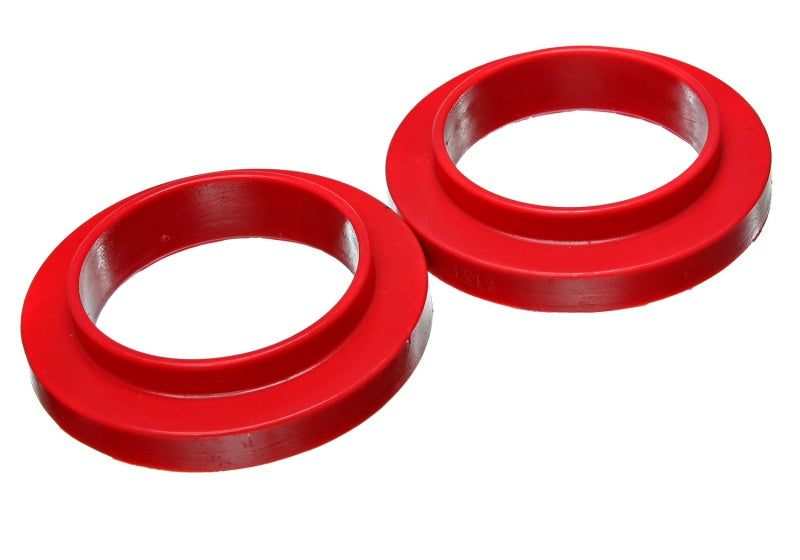 Energy Suspension Universal 3 3/4in ID 25 7/16in OD 3/4in H Red Coil Spring Isolators (2 per set) 9.6120R