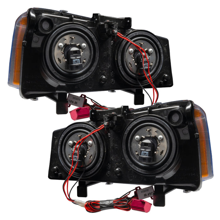 Oracle Lighting 03-06 Chevrolet Silverado Pre-Assembled LED Halo Headlights -Blue SEE WARRANTY 7197-002