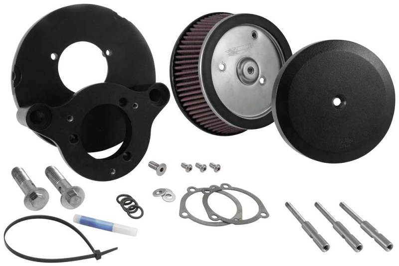 K&N RK-3945B Intake for STREET METAL INTAKE SYSTEM HAMMER BLACK