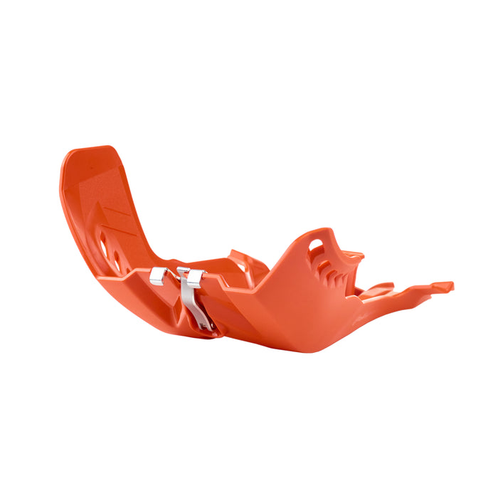 Polisport Fortress Skid Plate (ORANGE) For 20-23 KTM 300XCWTPI