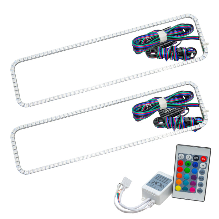 Oracle Chevrolet CK 87-99 Halo Kit ColorSHIFT w/ Simple Controller SEE WARRANTY 2273-504