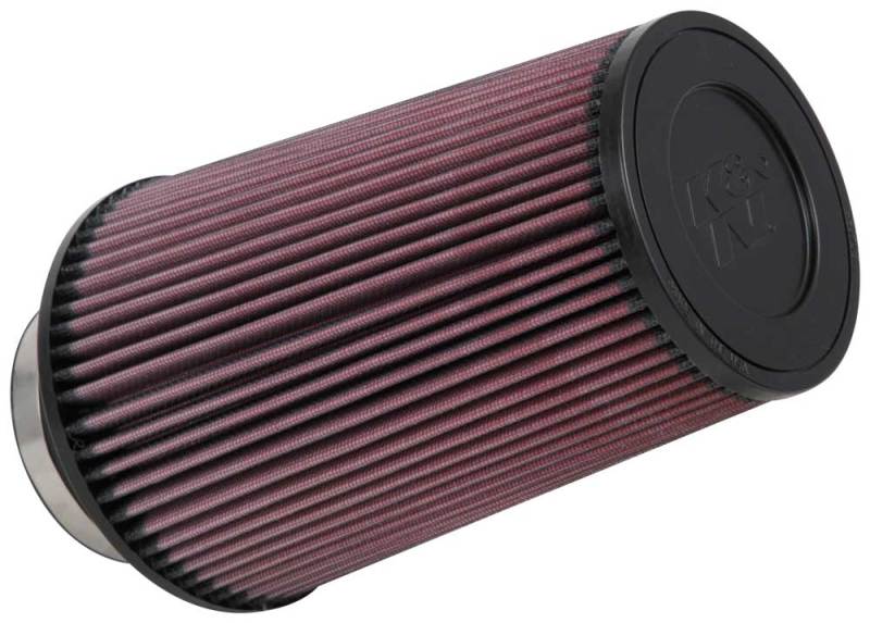 K&N Universal Clamp-On Engine Air Filter: Washable and Reusable: Round Tapered; 3.5 in (89 mm) Flange ID; 9 in (229 mm) Height; 6 in (152 mm) Base; 4.625 in (117 mm) Top , RE-0920