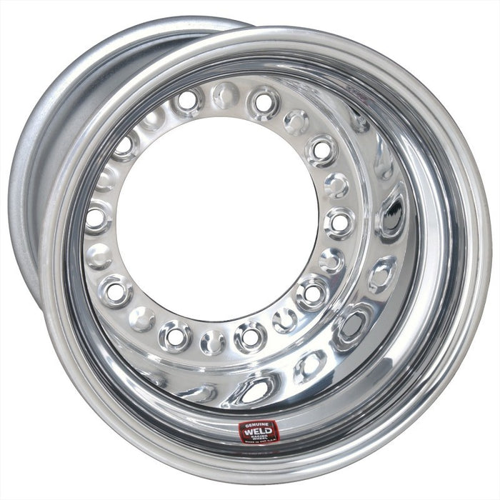 Weld Wide 5 HS Direct Mount 15x14 / 5x10.25 BP / 3in. BS Polished Assembly Mod Beadlock 571-5423M