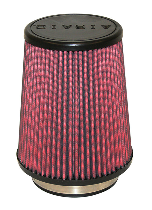 Airaid Universal Clamp-On Air Filter: Round Tapered; 4 Inch (102 Mm) Flange Id;