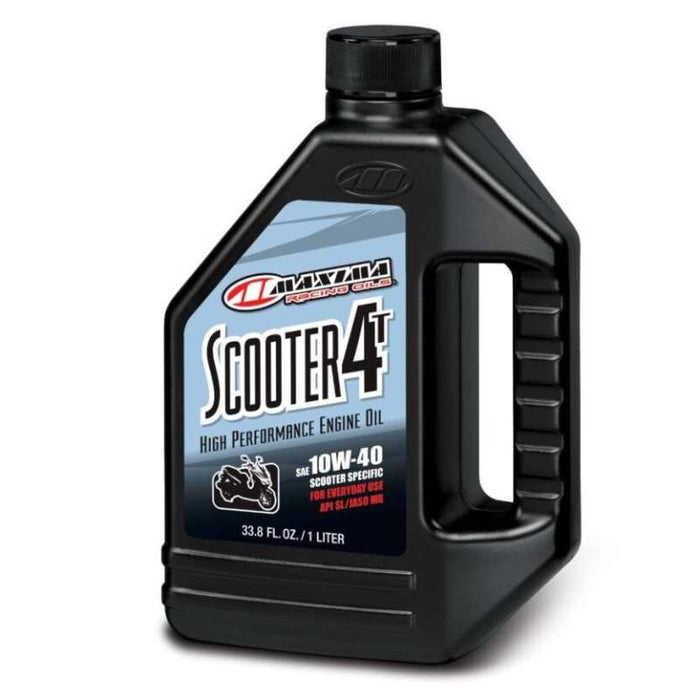 Maxima 11901 Scooter 4T 10W40 Engine Oil - 1 Liter Bottle