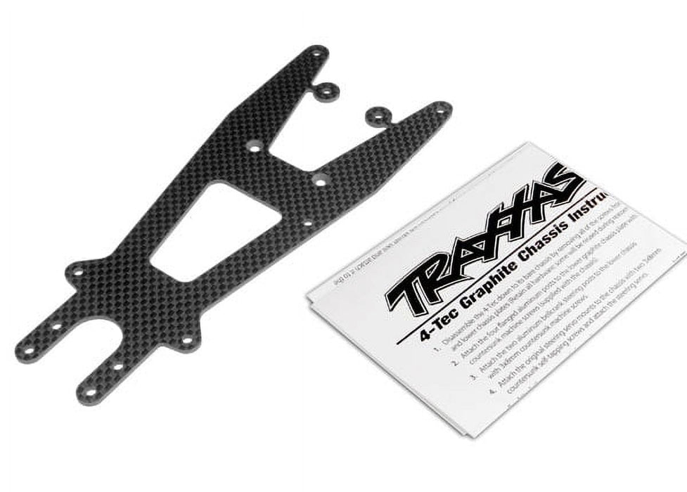 Traxxas Tra Upper Chassis Plate, Graphite 4323X