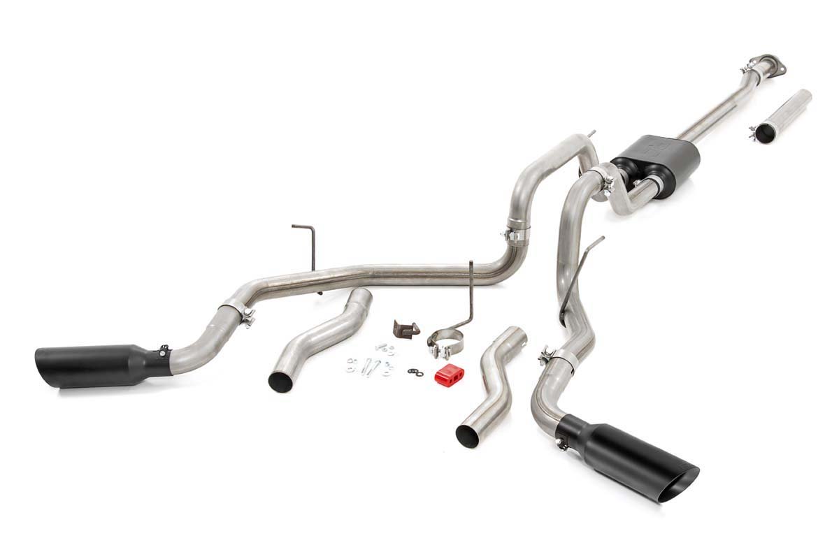 Rough Country Performance Cat-Back Exhaust V8 Engines Fits Ford F-150 (09-14) 96010