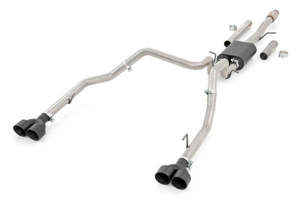 Rough Country Performance Exhuast Crew/Dbl Rr Exit Fits Chevy/GMC 1500 (19-23) 96011