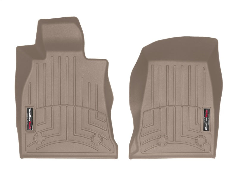 WeatherTech 2020+ Cadillac CT4 Front FloorLiner Tan 4516181