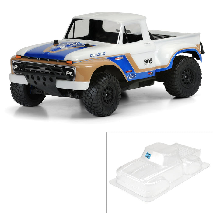 Pro-Line Racing 1966 Ford F-100 Clear Body Slash Slash 4x4 PRO340800 Car/Truck  Bodies wings & Decals