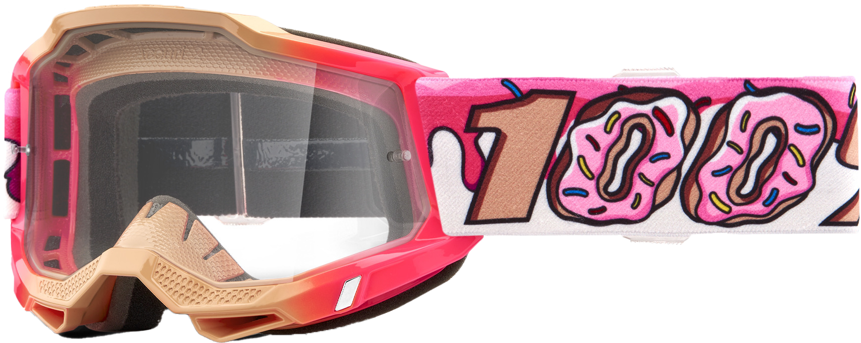 100% ACCURI 2 JUNIOR Goggle Donut - Clear Lens