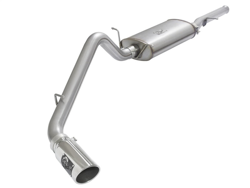 aFe MACHForce XP Exhausts Cat-Back Polished Tips 09-17 GM Silverado 1500 4.3/5.3L RegCab SB/LB 49-44072-P