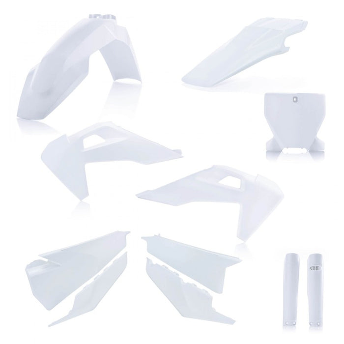 Acerbis Full Plastic Kits For Husqvarna 20 White () 2726556811