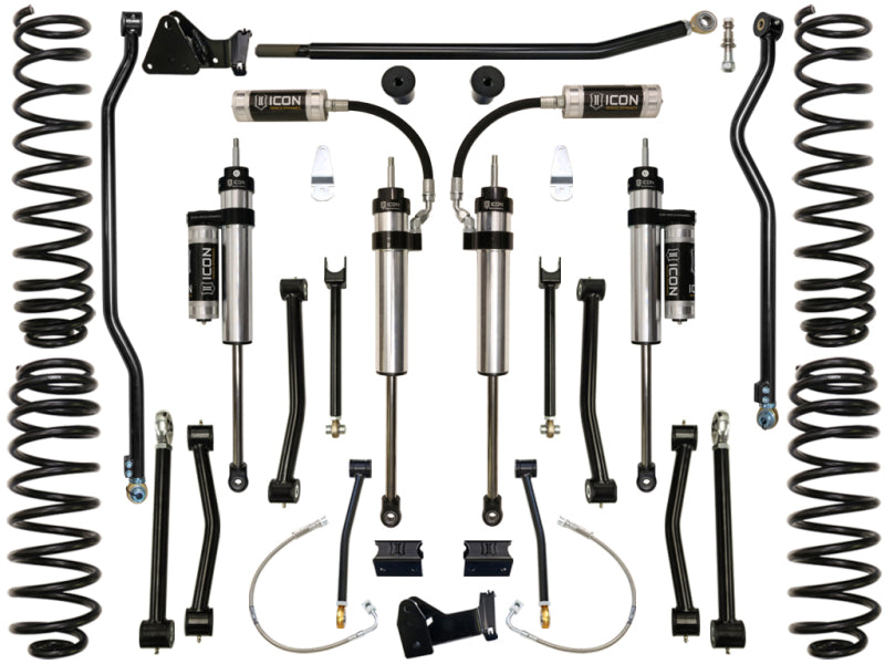 ICON 07-18 compatible with Jeep Wrangler JK 4.5in Stage 3 Suspension System K24003
