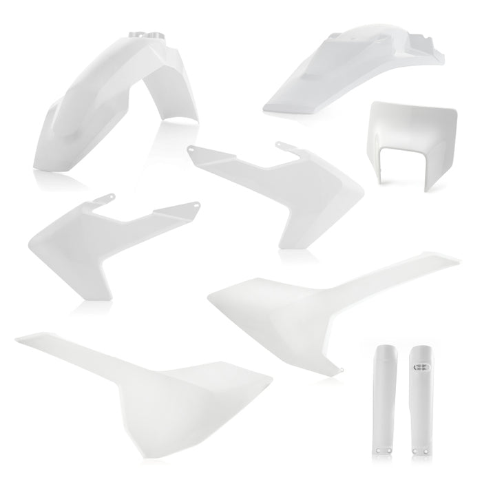 Acerbis Full Plastic Kits For Husqvarna White (), One Size 2733430002