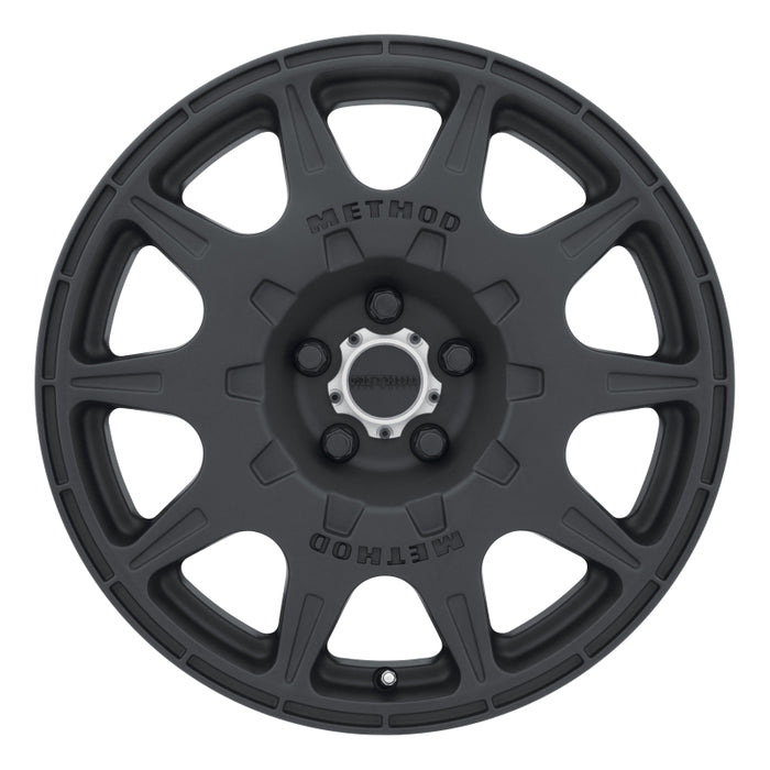 Method MR502 RALLY 16x7 +30mm Offset 5x112 66.7mm CB Matte Black Wheel MR50267057530